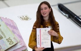 Школярка із Хмельницького отримала стипендію імені Тараса Шевченка