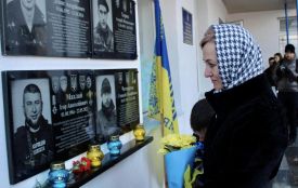 Чотири меморіальні дошки загиблим Героям відкрили у Меджибізькій громаді (ВІДЕО, ФОТО)