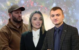 “Одне бажання — перемогти“: як хмельничан привітали з Новим роком (ВІДЕО)
