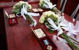 Рідним трьох загиблих Героїв передали ордени “За мужність” (ФОТО)