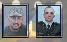 Загинули на полі бою: у Хмельницькому попрощалися з двома офіцерами