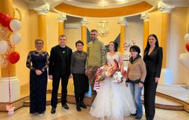 В День закоханих у Хмельницькому одружилося 15 пар