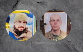 Хмельницький попрощався з воїнами Сергієм Бурдельним та Віталієм Кметем
