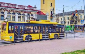 Через ремонт на Чорновола можливі затримки руху тролейбусів
