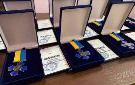 Поранені військові отримали нагороди від Хмельницької облради
