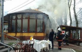11 років тому на Грушевського згоріла «Цукерня» (ВІДЕО)