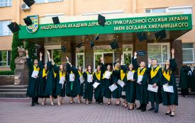 У Хмельницькому прикордонному виші відбувся випуск студентів (ФОТО, ВІДЕО)