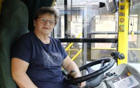 Півстоліття за кермом: інтерв'ю із водійкою тролейбуса Любов’ю Цюренко