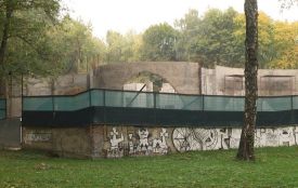 Будівництво Крупи в парку Чекмана продовжується. Що відомо