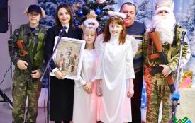 Для дітей військових влаштували свято напередодні дня святого Миколая