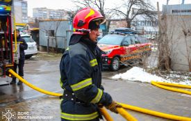 На пожежі у Хмельницькому врятували немовля