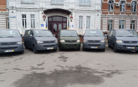 У Хмельницькому військовим передали п’ять машин (ФОТО, ВІДЕО)