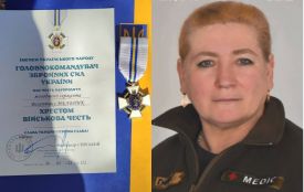 Військовослужбовицю з Хмельниччини Головнокомандувач ЗСУ відзначив нагородою