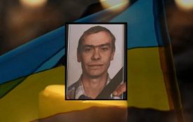 У Хмельницькому попрощалися з військовим, батьком трьох дітей, Андрієм Горобцем