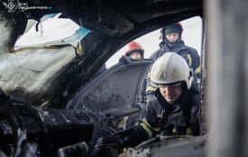 На Заводській горів «Lexus»