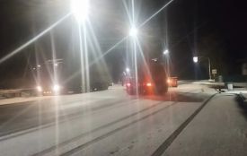 Вночі дорожники усували наслідки негоди на автошляхах Хмельниччини
