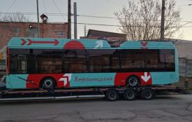 Хмельницький отримав новий тролейбус