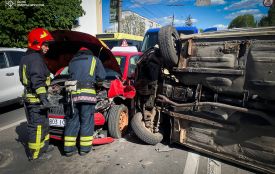 ДТП з перекидання авто у Хмельницькому: травмувався водій "ВАЗу» (ВІДЕО)
