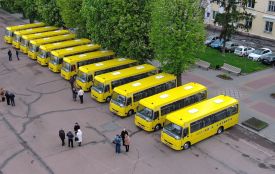 Хмельниччина отримала шкільні автобуси на 43 мільйони гривень