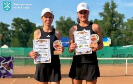 Хмельницькі тенісисти стали призерами чемпіонату України