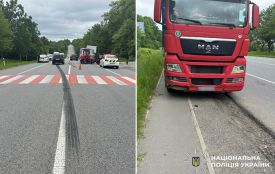 Вантажівка збила 12-річного хлопчика на пішохідному переході біля Скаржинець