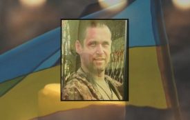 У Хмельницькому попрощалися із загиблим на війні батьком трьох дітей Святославом Вітюком
