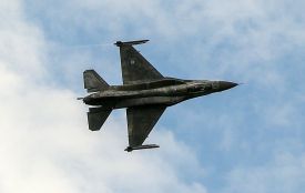Винищувач F-16 збив «Шахед» над Хмельниччиною — оприлюднено відео
