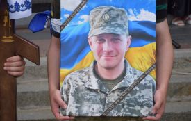 У Шепетівці попрощалися із гранатометником Юрієм Музою