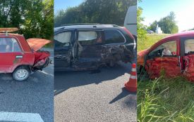 На Хмельниччині сталась потрійна ДТП: є травмований