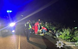 Загинув мотоцикліст в нічній ДТП у Хмельницькому районі