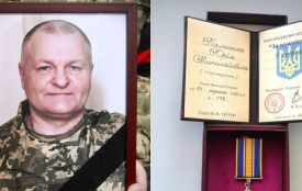 У Нетішині дружині загиблого захисника вручили нагороду «За мужність»