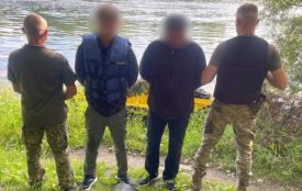 Втеча за кордон на підводному скутері: затримали жителя Хмельниччини (ВІДЕО)