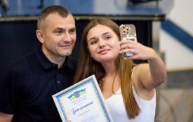 Учні, студенти, активісти: Симчишин відзначив хмельницьку молодь
