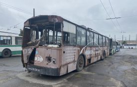 У Хмельницькому спишуть 10 старих тролейбусів
