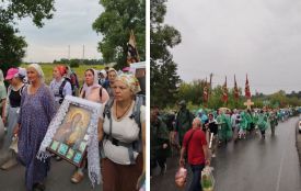 Кохановська і 4 000 вірян: хресна хода УПЦ вже на межі з Тернопільською областю