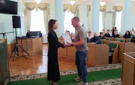 У Хмельницькому привітали захисників України до Дня Незалежності