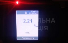 На проспекті Миру патрульні спіймали пʼяного водія