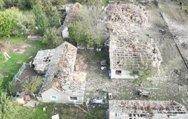 На Хмельниччині працювала ППО. Уламки ракет впали на будинки