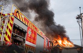 Дитина отруїлася димом під час пожежі на Хмельниччині