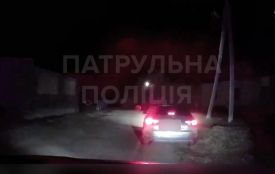 У Хмельницькому зупинили п’яного водія, який порушив комендантську годину (ВІДЕО)
