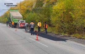 На Хмельниччині тривають дорожні роботи: траси готують до зими
