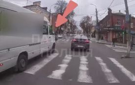 У Хмельницькому оштрафували водія маршрутки за порушення ПДР (ВІДЕО)