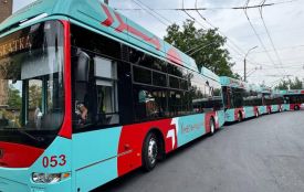 5 листопада у Хмельницькому призупинено рух тролейбусів