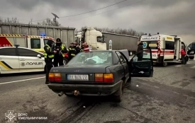 ДТП на Давидковецькому перехресті: водія вирізали з машини (ВІДЕО)