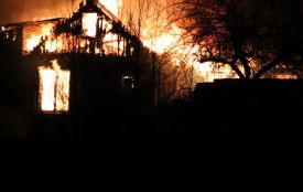 На Хмельниччині горіли два житлові будинки