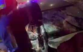 ДТП на перехресті Інститутська-Молодіжна: водія діставали з автівки рятувальники (ВІДЕО)