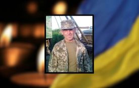 В Меджибізькій громаді попрощалися із захисником Василем Шинкаруком