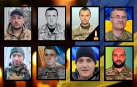 На щиті — восьмеро захисників з Хмельниччини. Хто вони