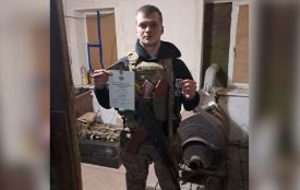 23-річний офіцер з Хмельниччини отримав відзнаку Головнокомандувача