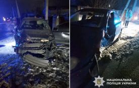 На Хмельниччині зіткнулися три авто: один із постраждалих в реанімації